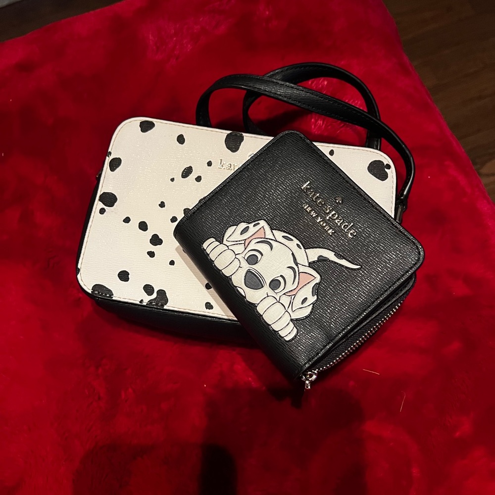 Kate Spade Crossbody and Wallet - Like New